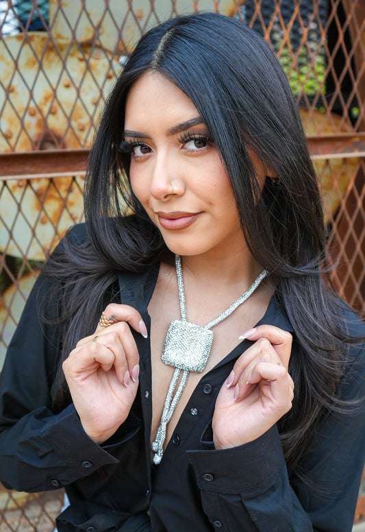 Faux Bolo Necklace