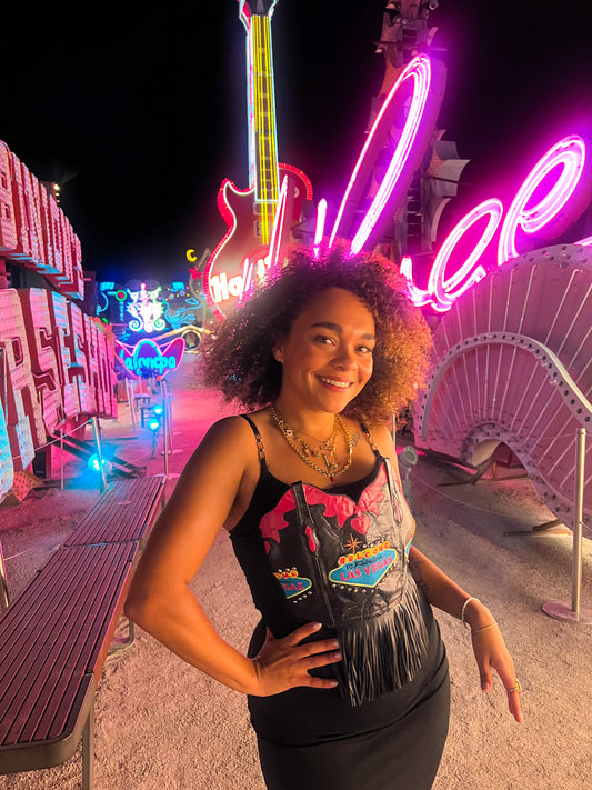 Vegas One Panel Cowboy Boot Top