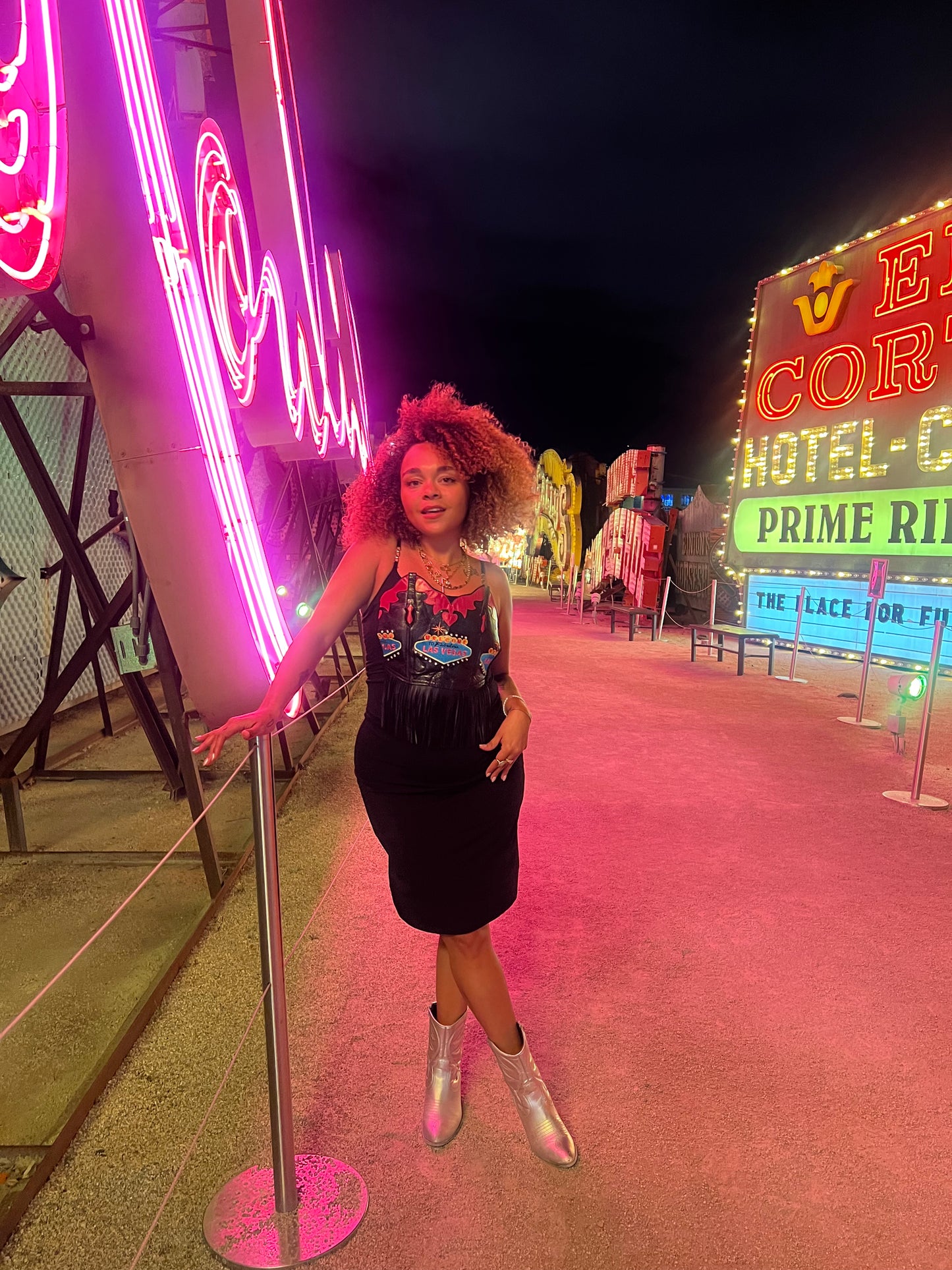 Vegas One Panel Cowboy Boot Top