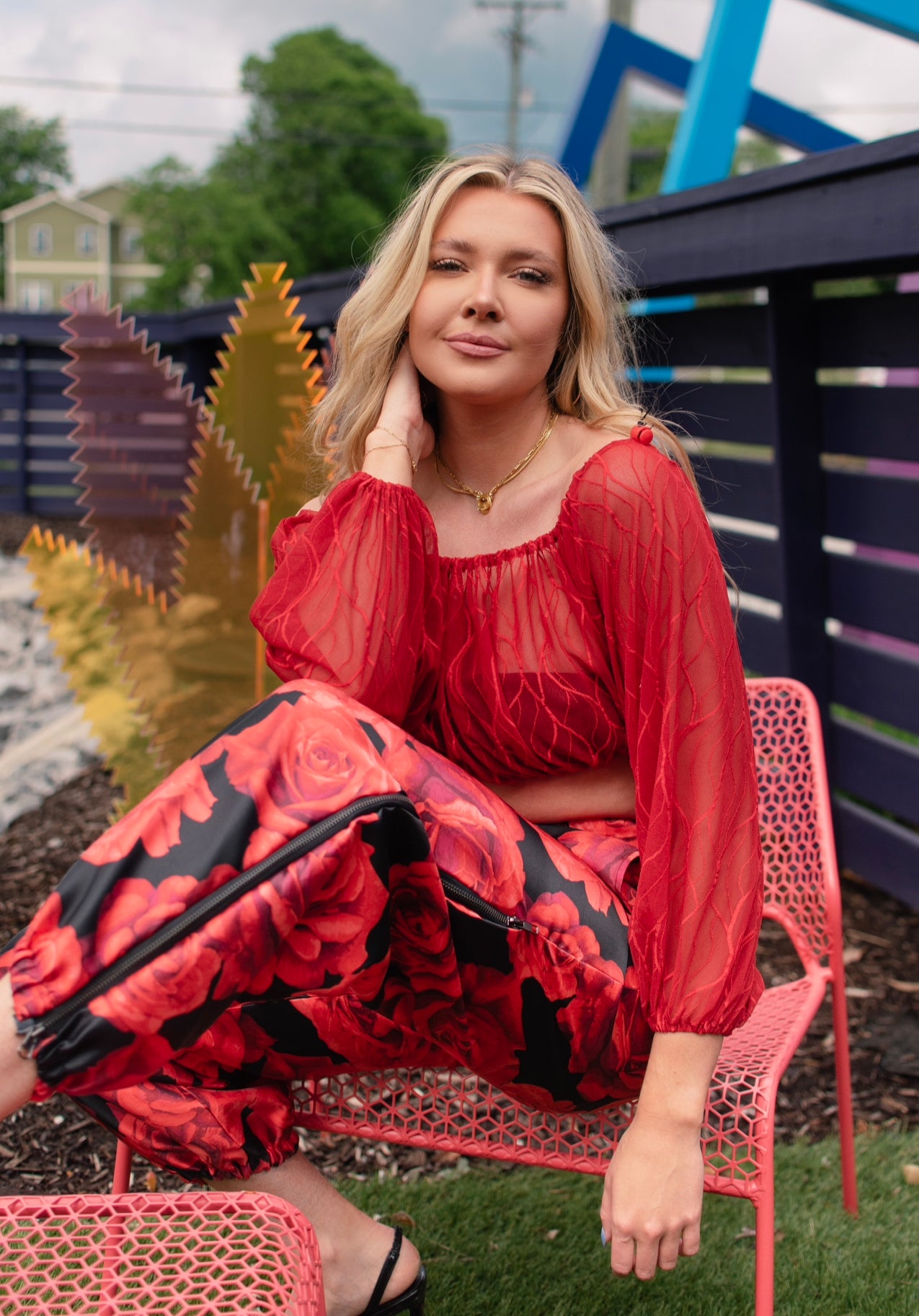 Red Rose Top