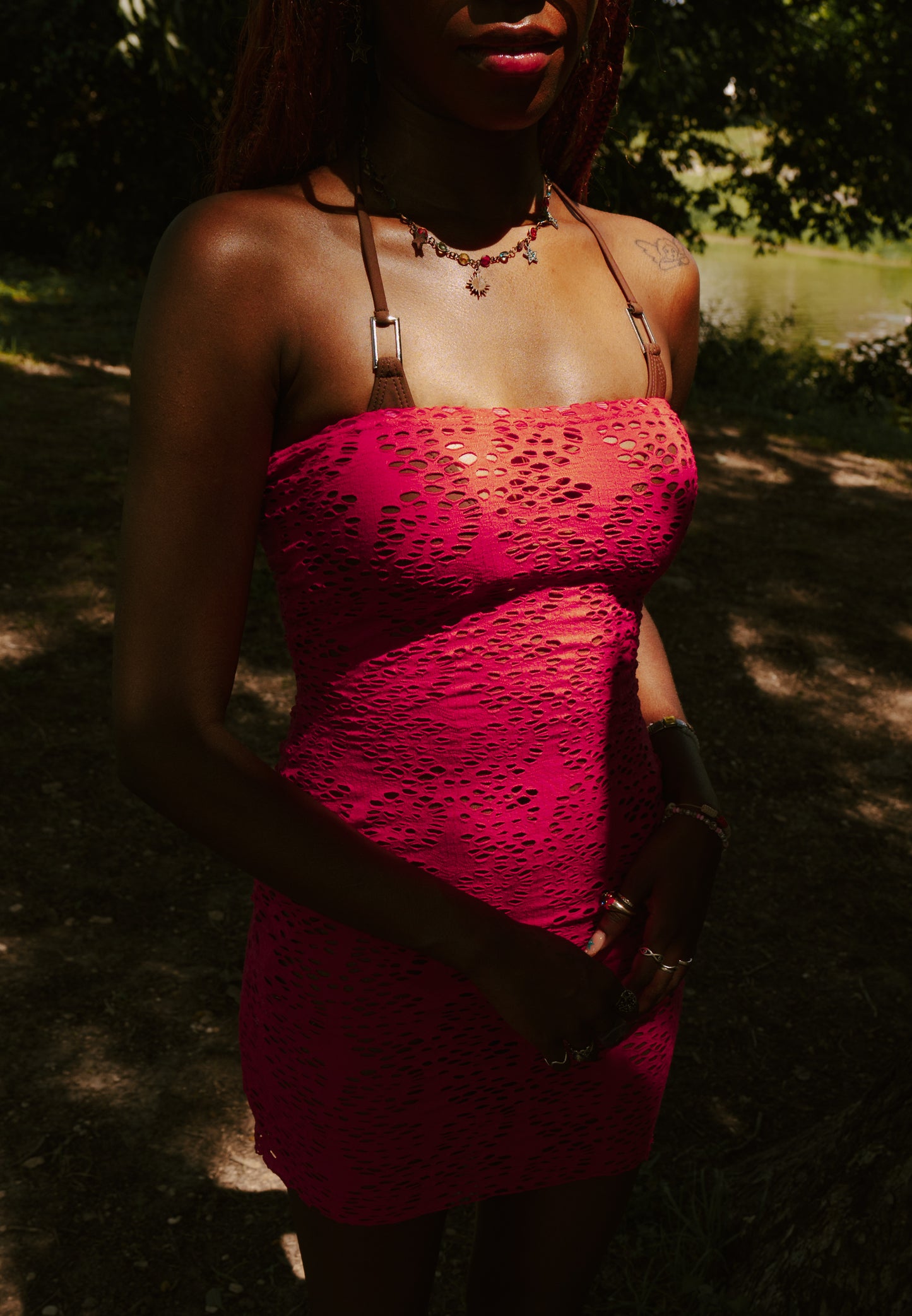Love Island Pink Mini Dress