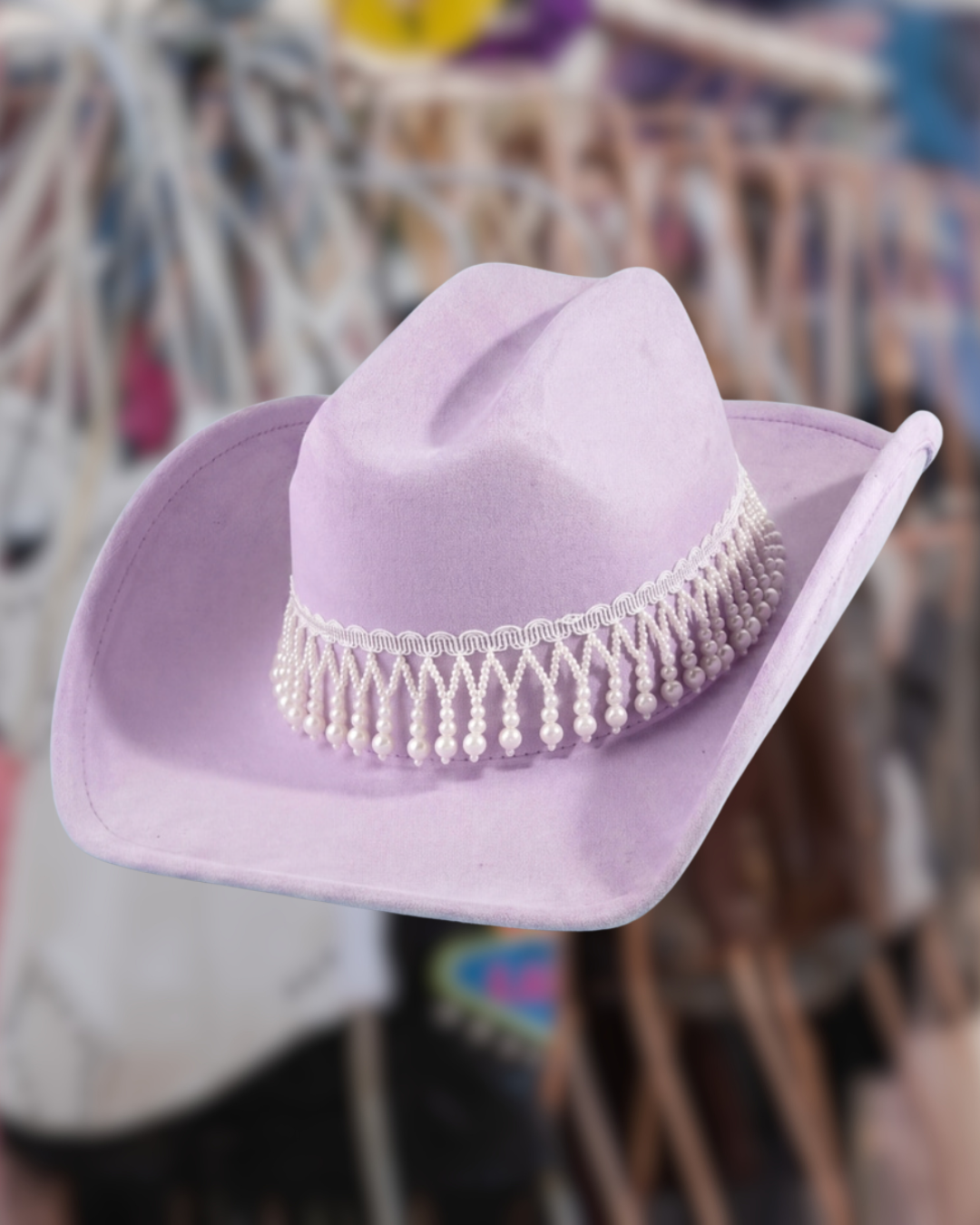 Purple Pearl Cowboy Hat