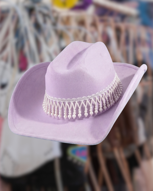 Purple Pearl Cowboy Hat