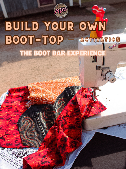 Book Mixd | Private Shopping + Boot Top Bar