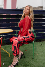 Load image into Gallery viewer, Red Roses Joggers
