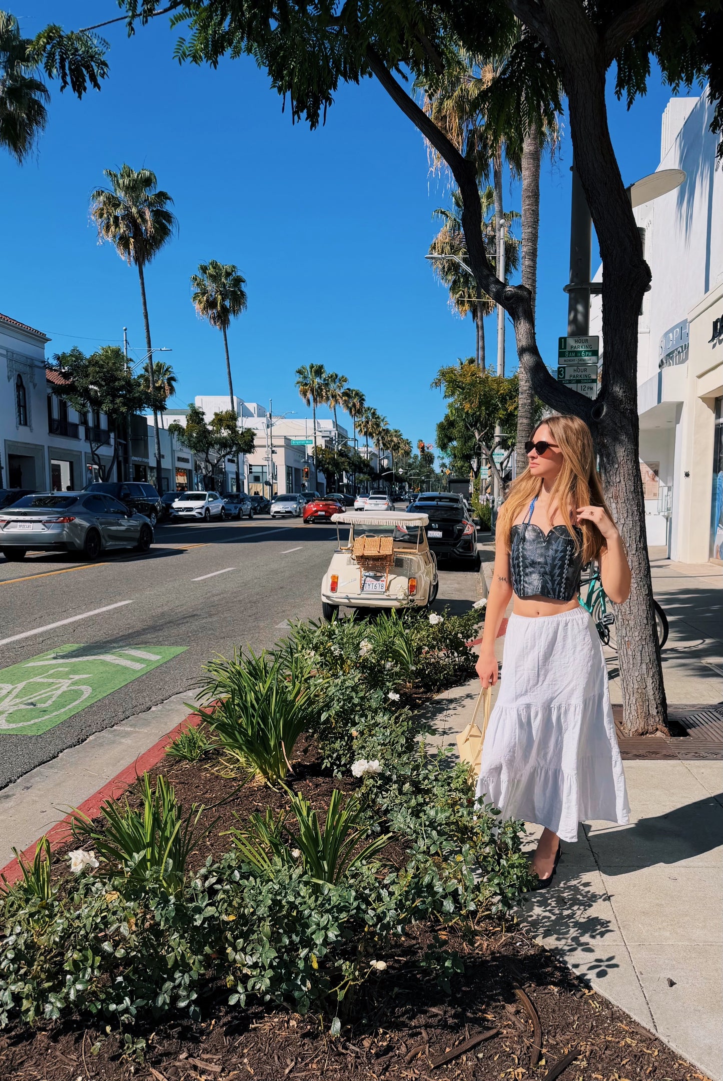 Black And Blue Cowboy Tie Boot Top