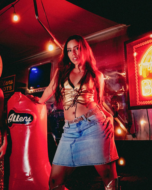 OG Reversible Gold Vest