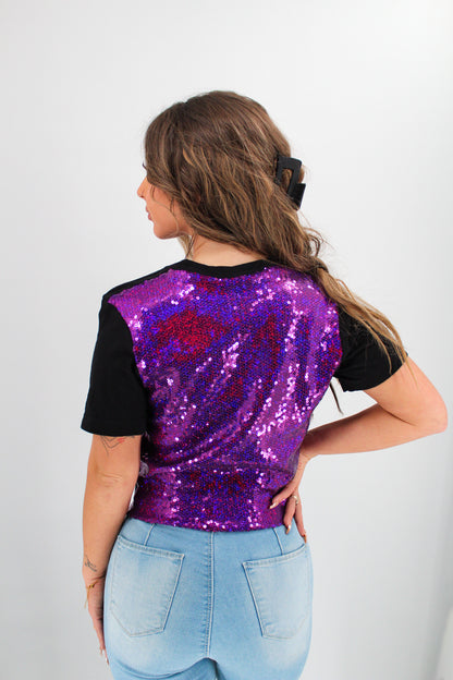 Sequins Mixd Tee