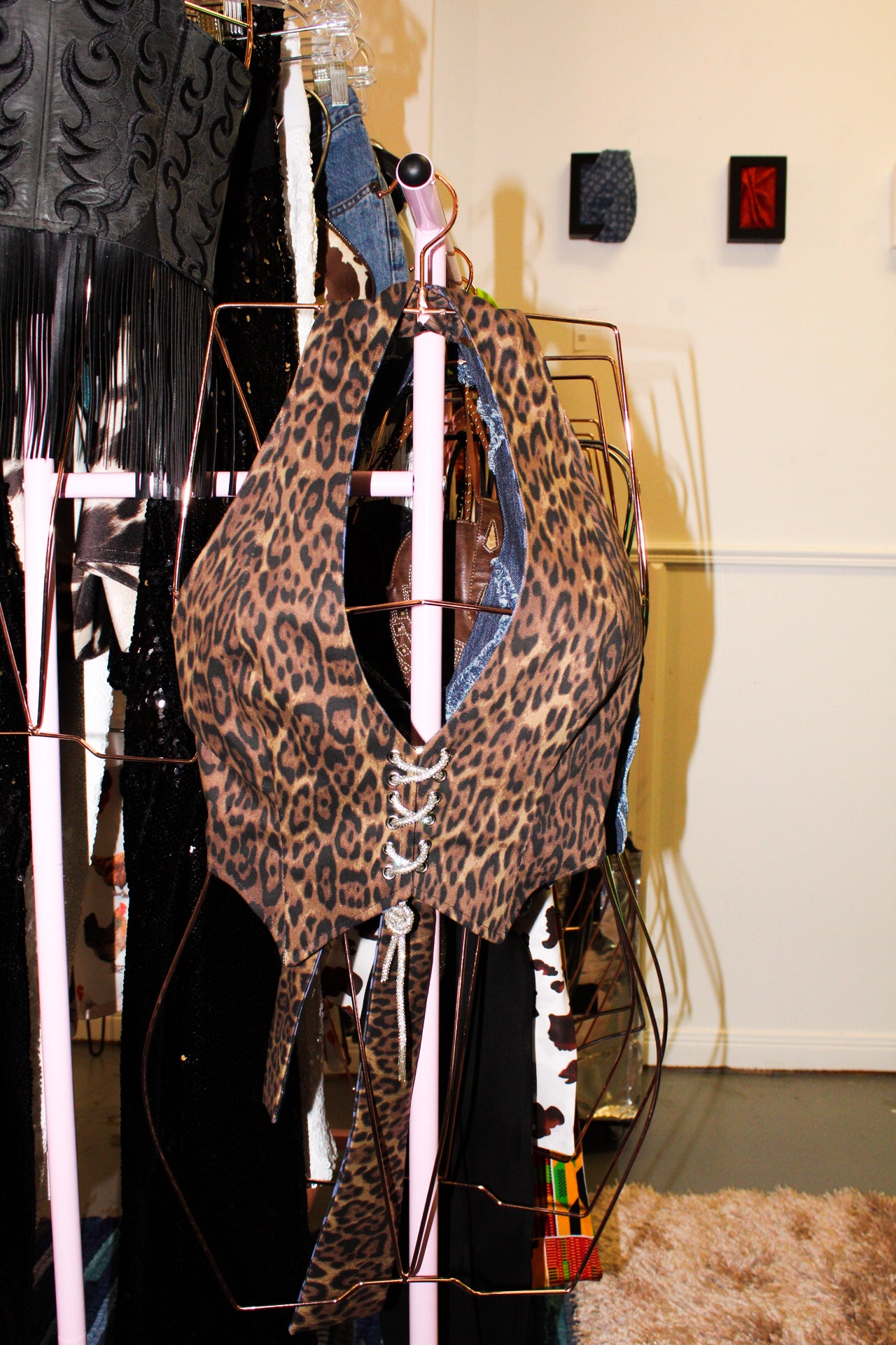 OG Reversible Cheetah Vest
