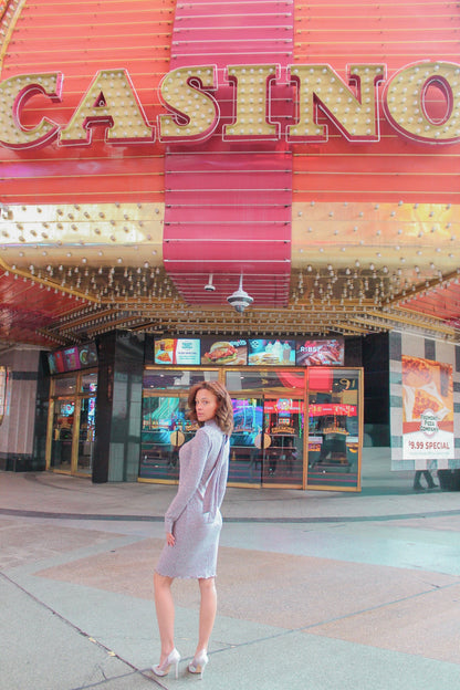 Silver Sparkle Dress