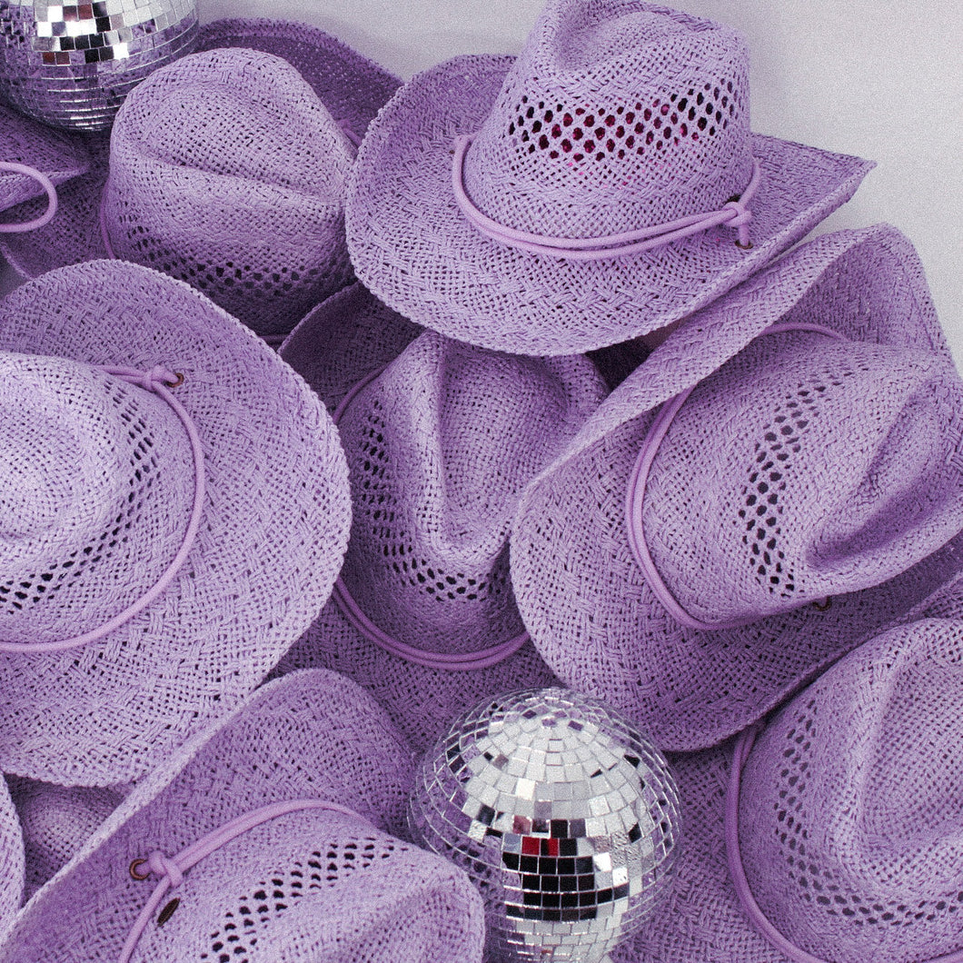 Purple Cowboy Hat