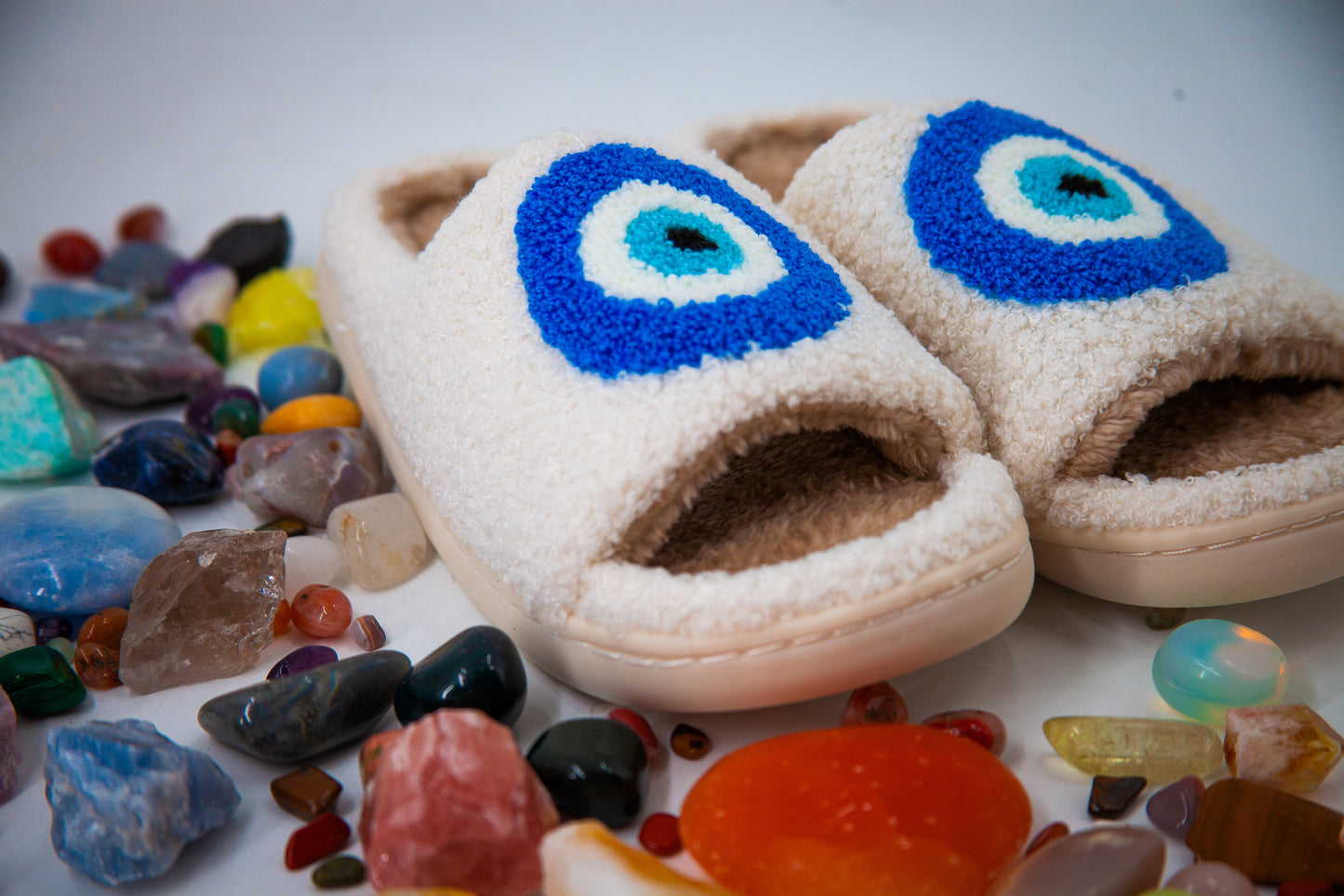 Evil Eye Slippers