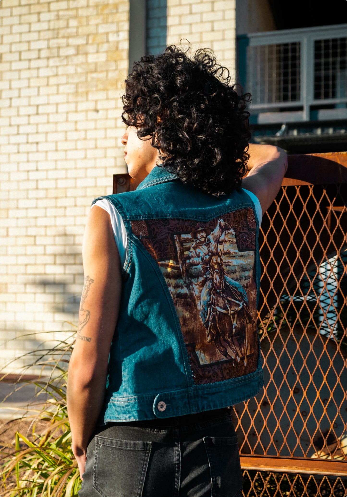 The Rodeo Denim Vest ♻️