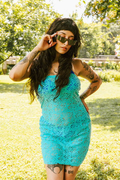 Love Island Blue Mini Dress