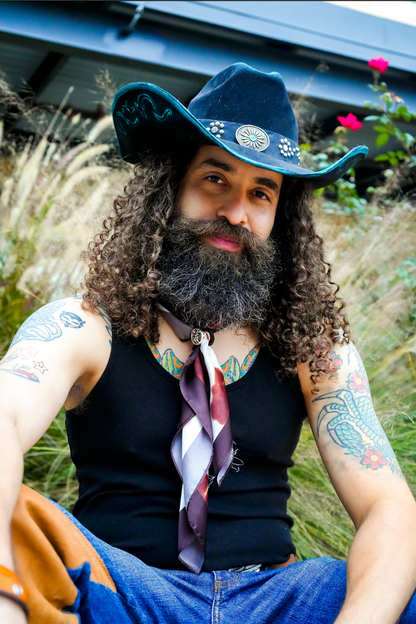 Cow Print Bandana Scarf